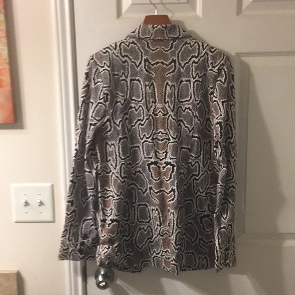 NWOT cabi python jacket size 12 - Picture 5 of 5